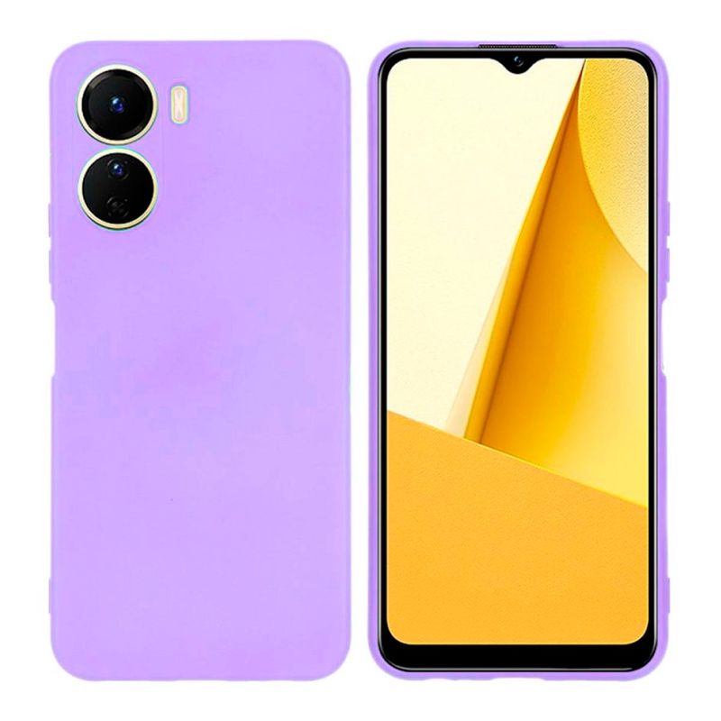 JOIGO - Carcasa Para Vivo Y16 Goma Lila