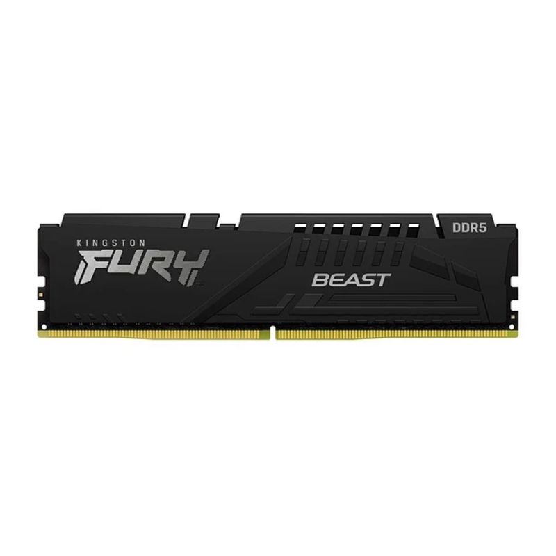 KINGSTON - Memoria RAM Fury Beast Black 16 GB DDR5 5200 MHz