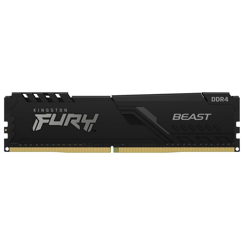 KINGSTON - Memoria RAM Fury Beast Black 16 GB DDR4 3600 MHz
