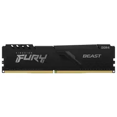 KINGSTON - Memoria RAM Fury Beast Black 16 GB DDR4 3600 MHz