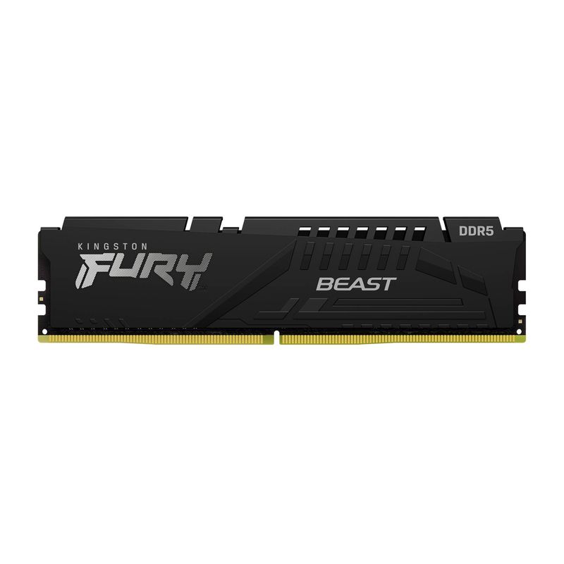 KINGSTON - Memoria RAM Fury Beast Black 16 GB DDR5 5600 MHz