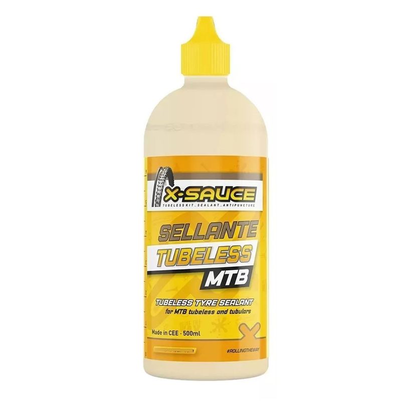 GENERICO - Pack Sellante X-sauce Tubeless 500 Ml + Jeringa Inyectora