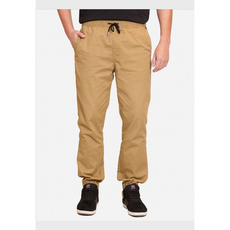 VOLCOM - Pantalon Jogger Trou Ly Classic Khaki Hombre Volcom