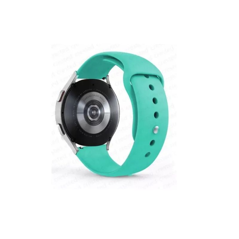 GENERICO - Correa De Silicona Para Samsung Gear S3 Classic 46mm - 22mm-TURQUESA
