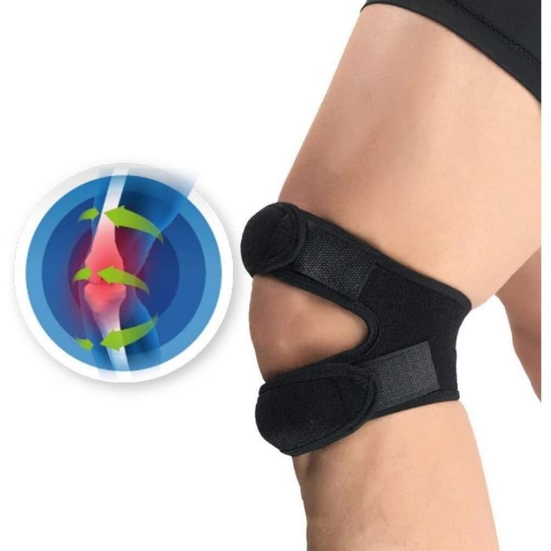 GENERICO - Menisquera Doble Soporte Superior E Inferior Rodilla