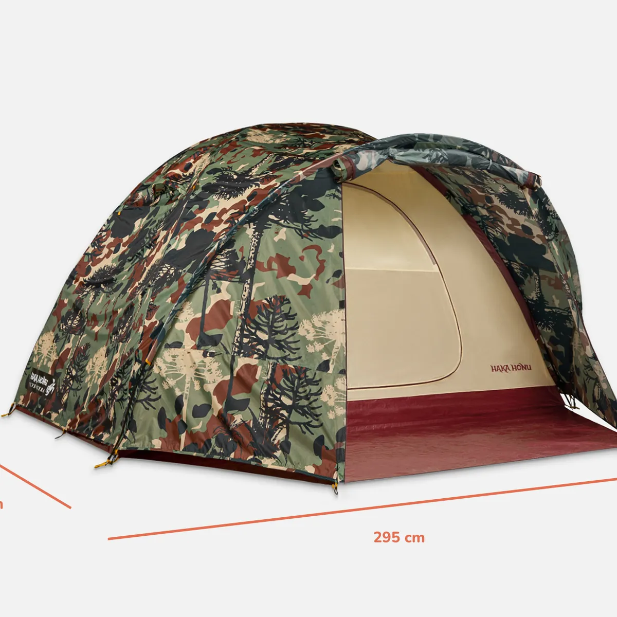 HAKA HONU - Carpa Refugio Print Verde Haka Honu