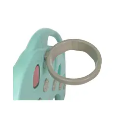IGPRO - Resbalin Elefante 2 En 1 Con Aro Baloncesto Azul
