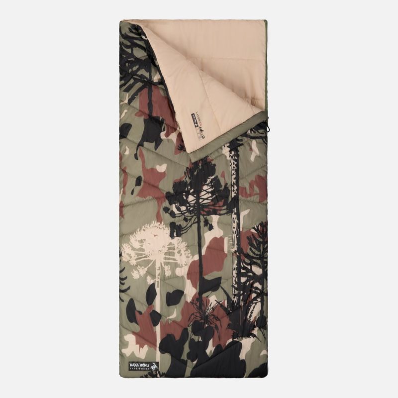 HAKA HONU - Saco de Dormir Ladera Print Verde Haka Honu