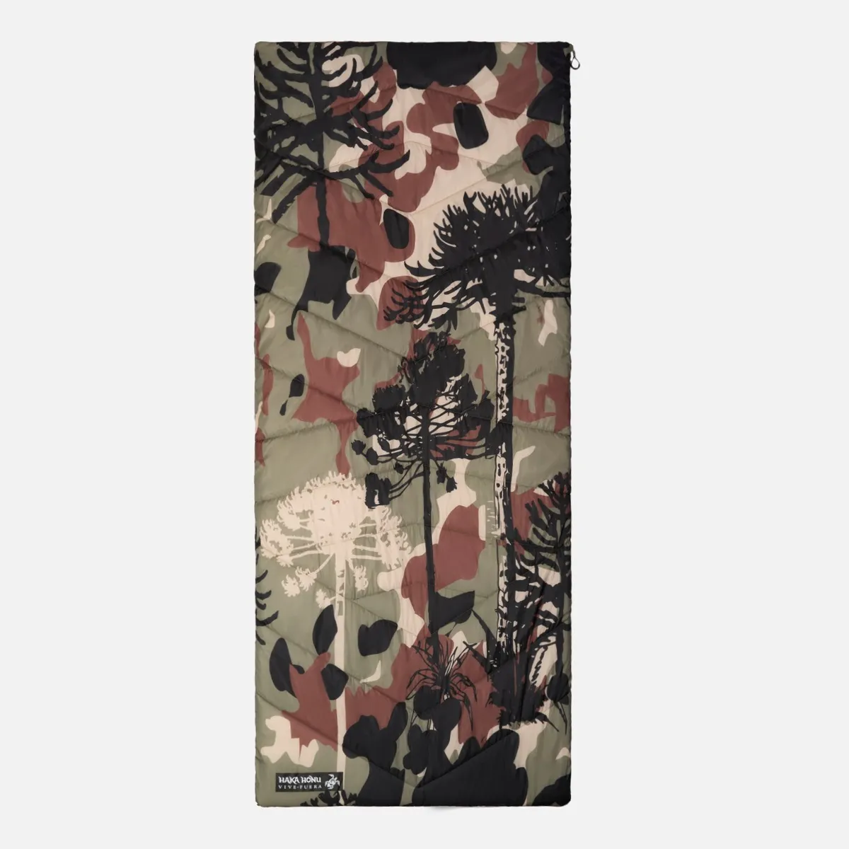 HAKA HONU - Saco de Dormir Ladera Print Verde Haka Honu
