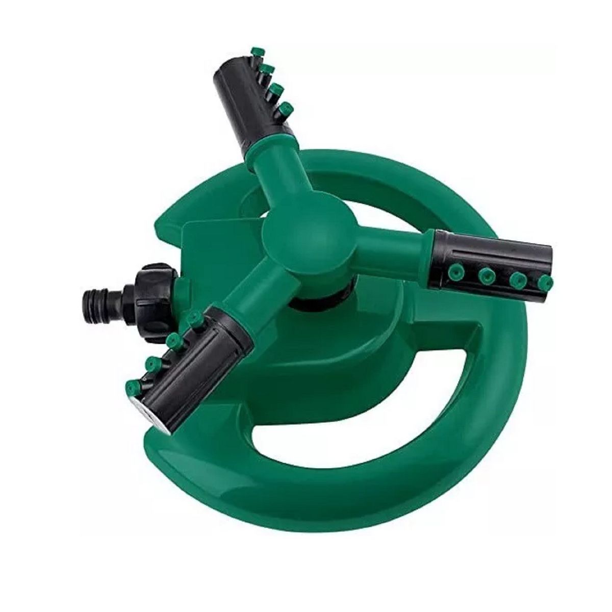 GENERICO - Aspersor De Riego Rociador De Agua Gira 360° 3 Brazos Jardín