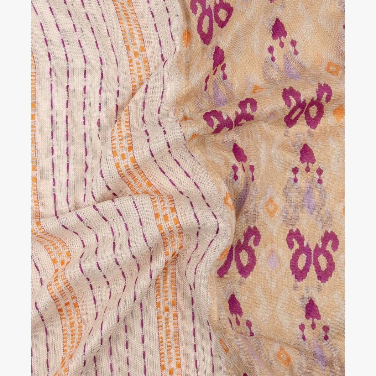 LOUNGE - Bufanda Infinito Étnico Y Líneas Boho