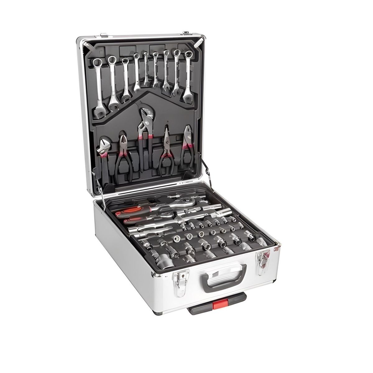 LUMAX - Caja de Herramientas Lumax Tipo Maleta 4 Estantes 499 Piezas