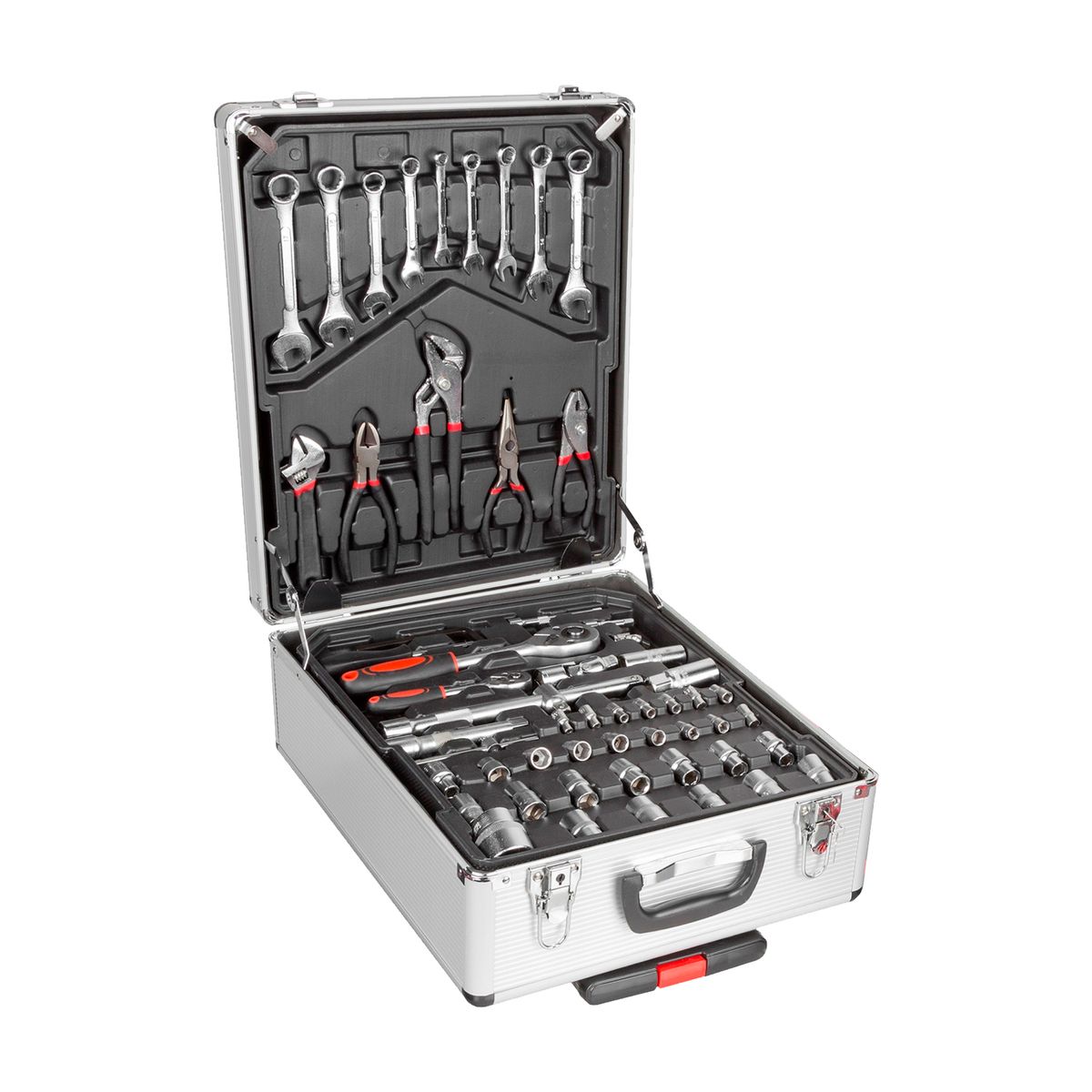 LUMAX - Caja de Herramientas Lumax Tipo Maleta 4 Estantes 499 Piezas