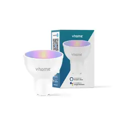 VHOME - Ampolleta Wifi Dicroica GU10 5W Alexa y Google