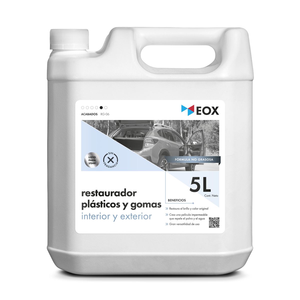 GENERICO - Restaurador Plásticos y Gomas Versátil LPU EOX 5 L