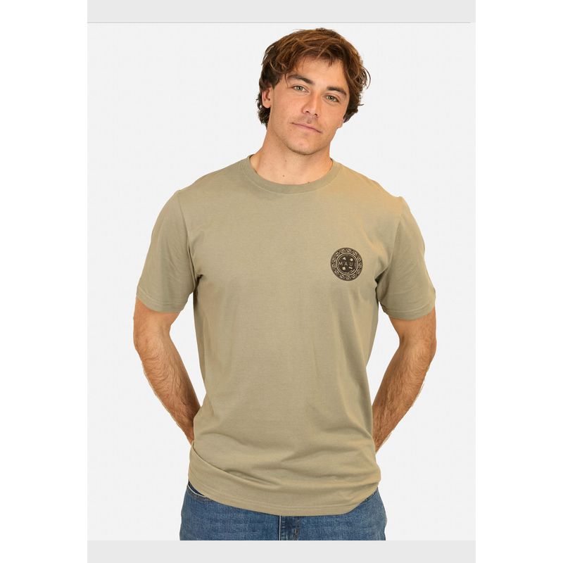 MAUI AND SONS - Polera MC Midnight Melody Verde Hombre Maui And Sons