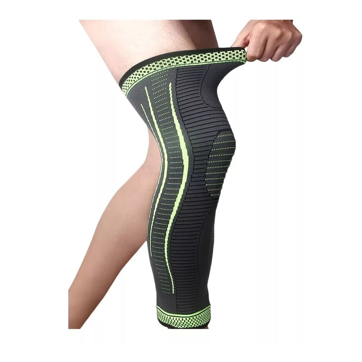 GENERICO - Rodillera Larga De Compresión Elastica Muslera Deportiva