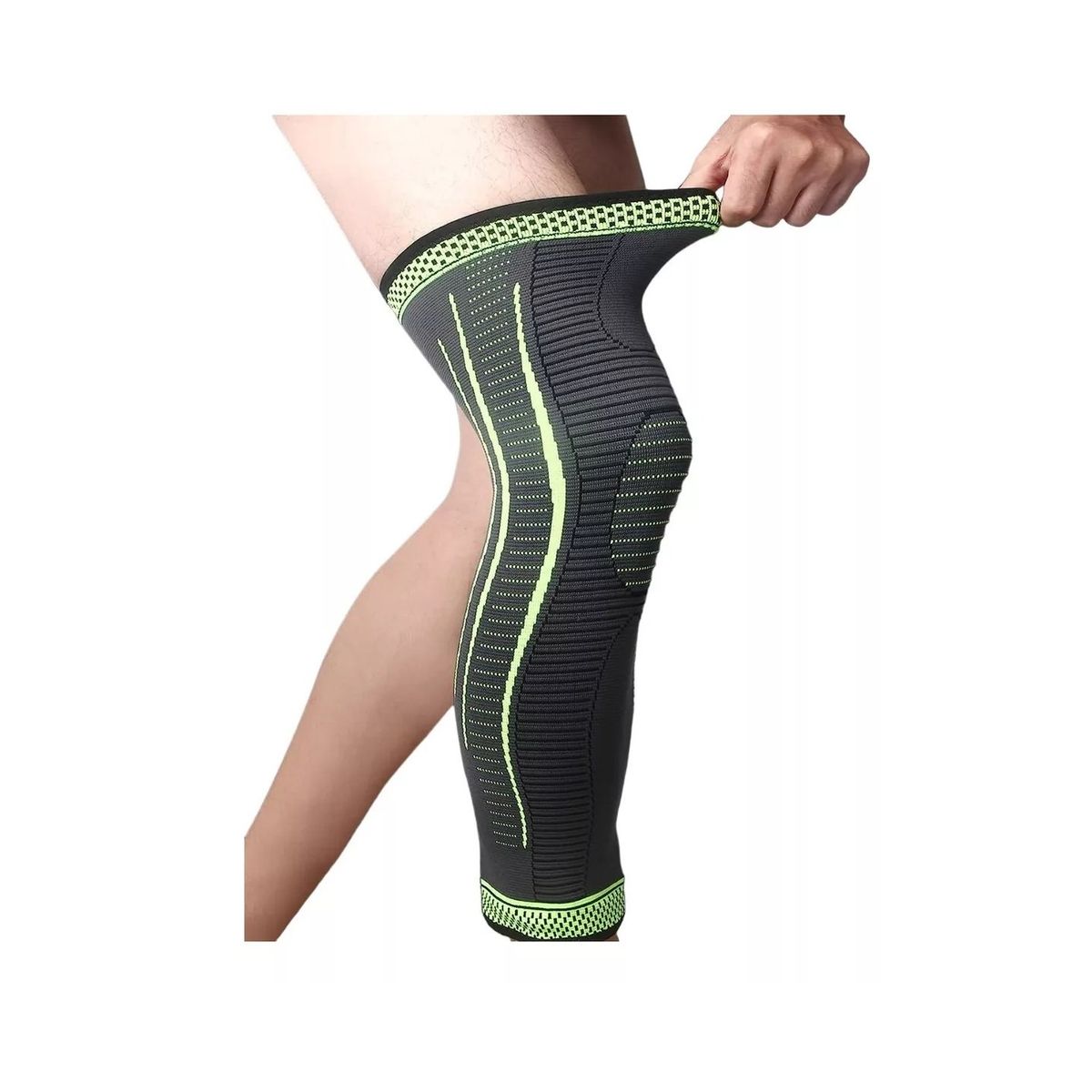 GENERICO - Rodillera Larga De Compresión Elastica Muslera Deportiva