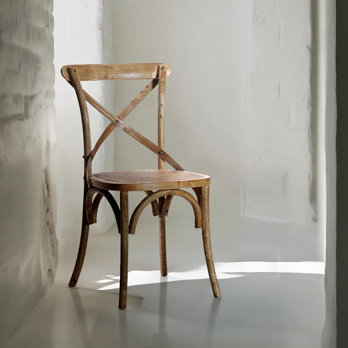 FORM DESIGN - Silla Madera Tradition Junco Olmo Envejecido Form