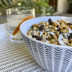 DECOGREEN - Bowl Redondo BioBamboo 15x7 cm Flechas