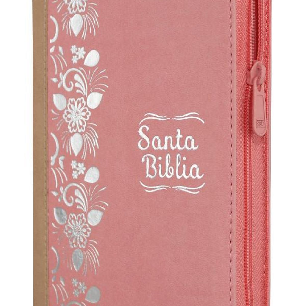 SOCIEDAD BIBLICA CHILENA - Reina Valera 1960 rosa y beige compacta concordancia