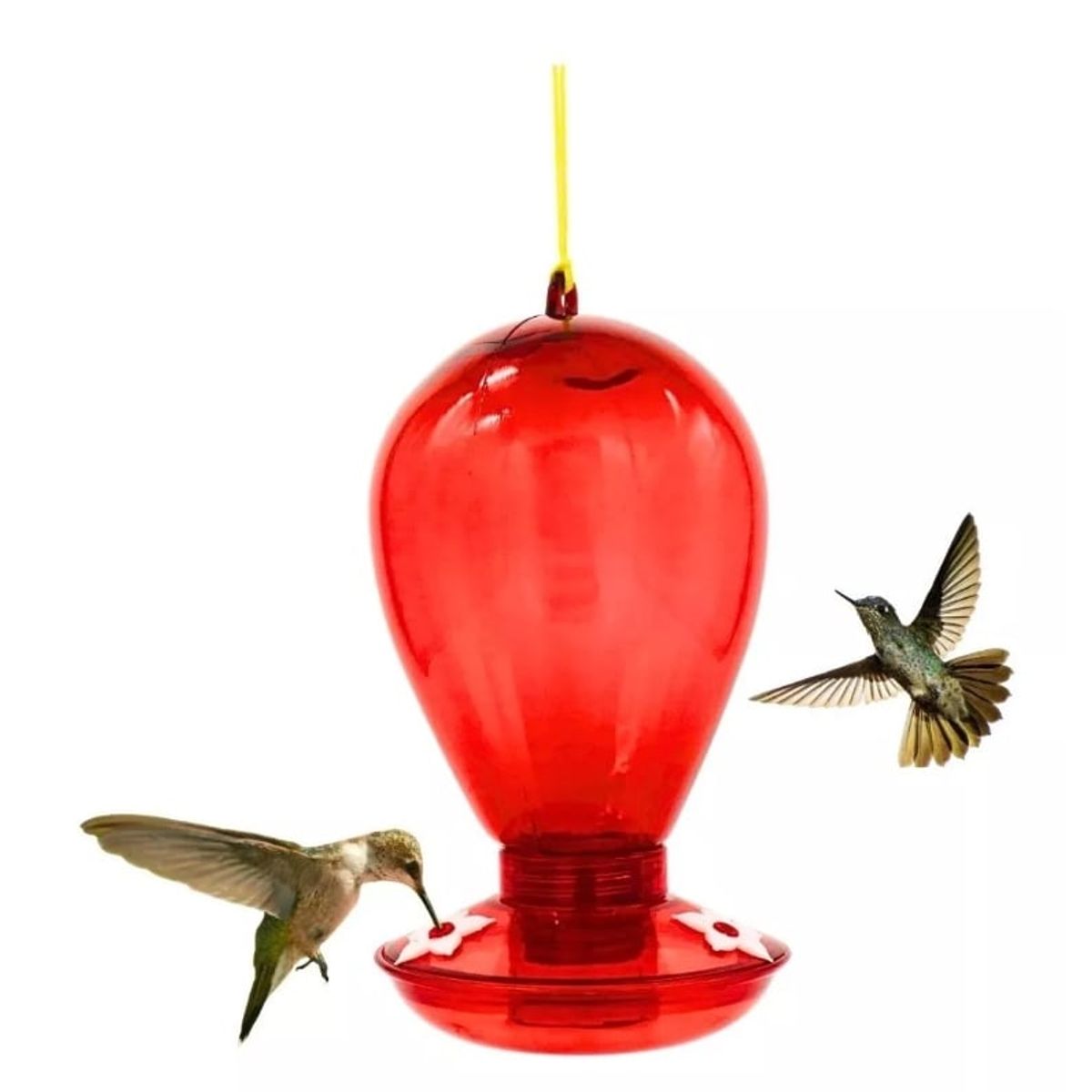 GENERICO - Bebedero Colibrí Picaflor Rojo 1l Aves