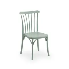 ROCA NEGRA - Silla Gozo de polipropileno reforzado con fibra de vidrio color Verde Nilo