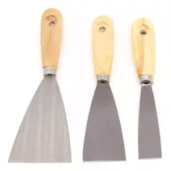GENERICO - Set De Espátulas Metálicas Flexible Ferreteras Construcción