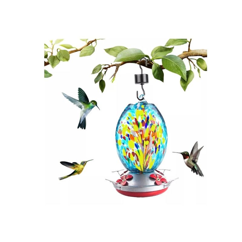 GENERICO - Comedero Para Colibrí Picaflor Ave Pájaritos Jardín Colgante