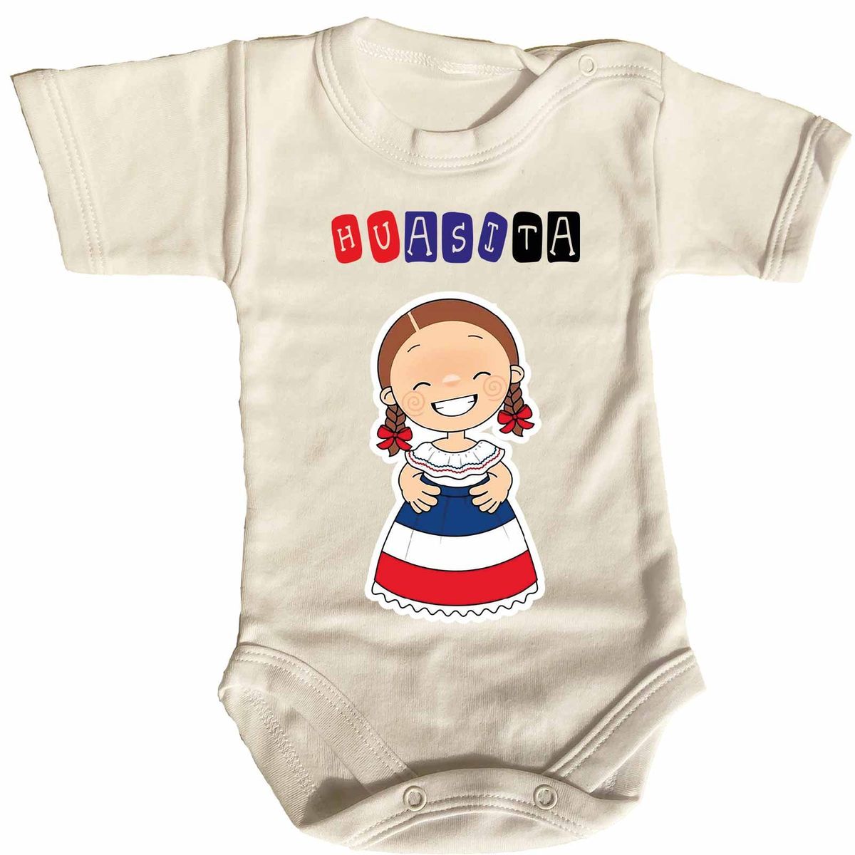 GENERICO - PILUCHOS BODY DE BEBE FIESTAS PATRIAS HUASITA