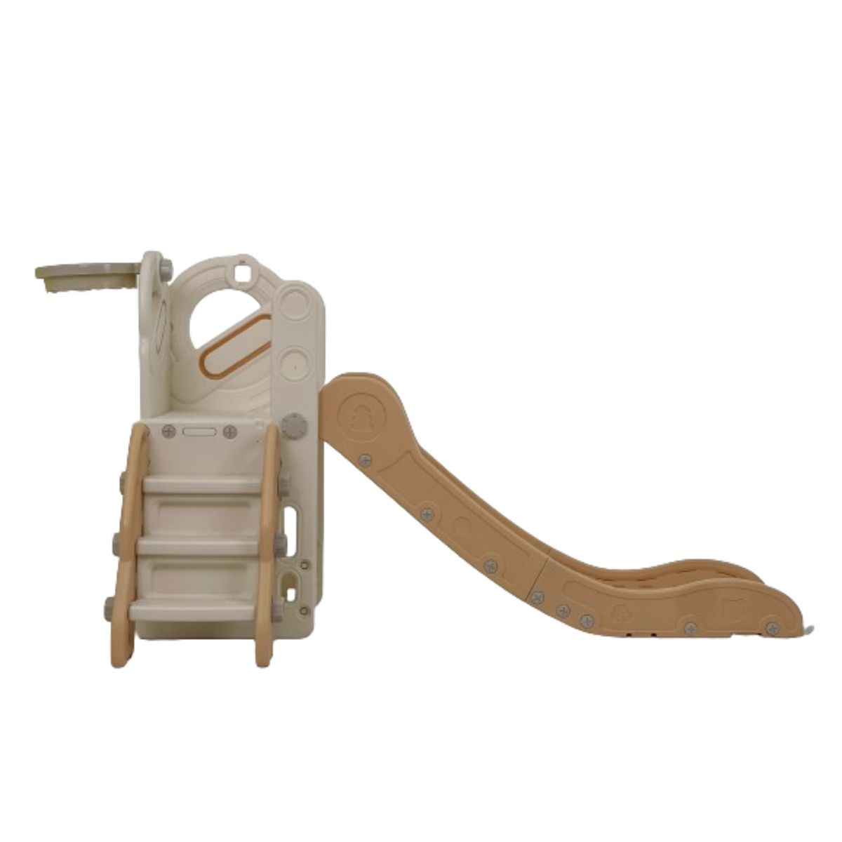 IGPRO - Resbalin 3 En 1 Con Aro De Baloncesto Y Bodega Beige