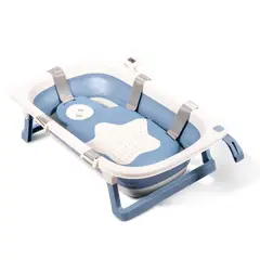 PIKABOO - Tina de Baño Plegable para Bebes de Dakota Azul