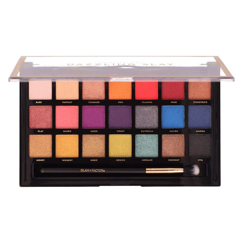 GLAM FACTOR - Paleta de Sombra de ojos Dazzling Slay N23