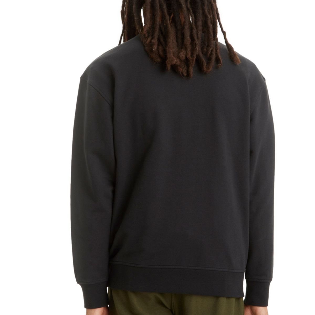 LEVIS - Polerón Hombre Cuello Redondo Negro Levis
