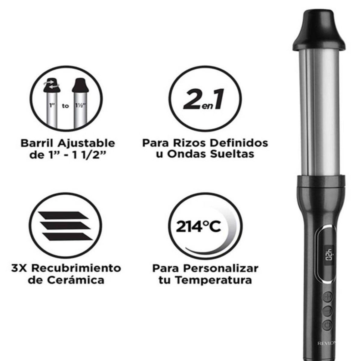 REVLON - ONDULADOR RIZADOR DE PELO EXPANDIBLE REVLON