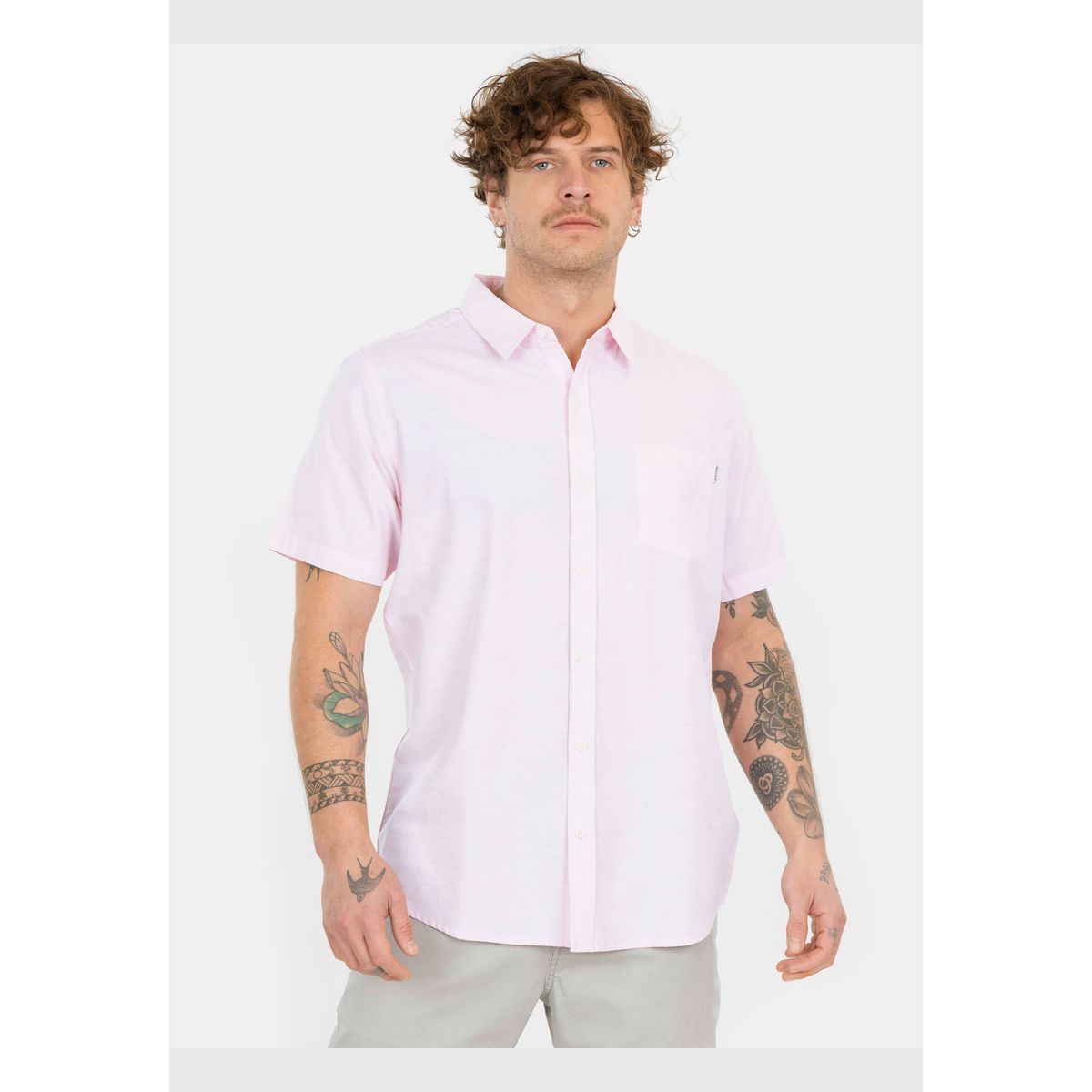 MAUI AND SONS - Camisa MC Fantasy Sty Rosado Hombre Maui And Sons