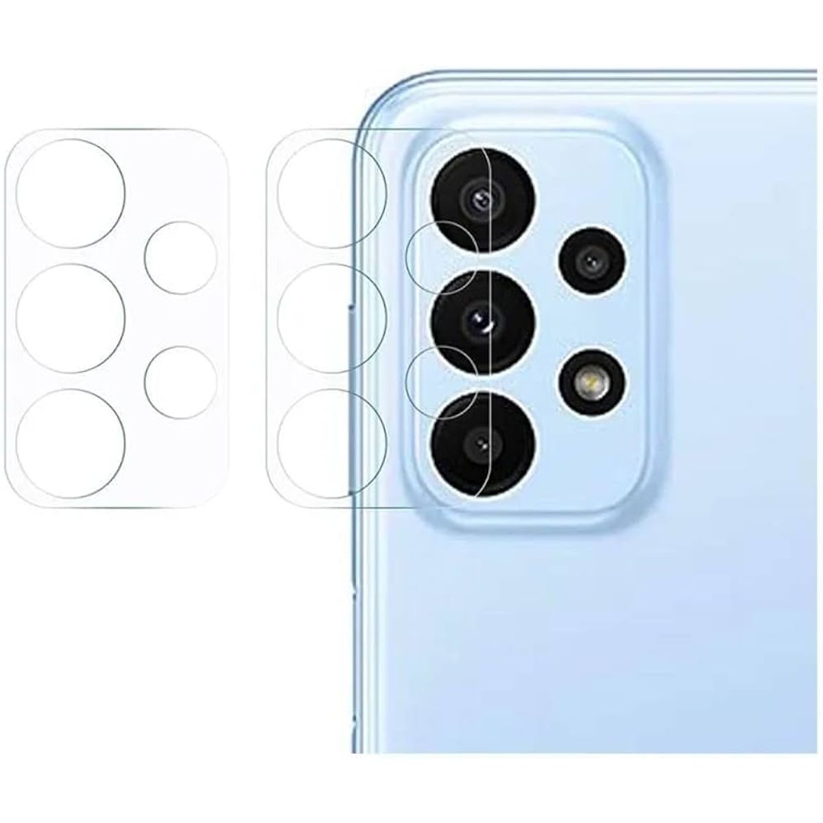 OEM - Samsung Galaxy A72 Protector para Cámara Antirayones