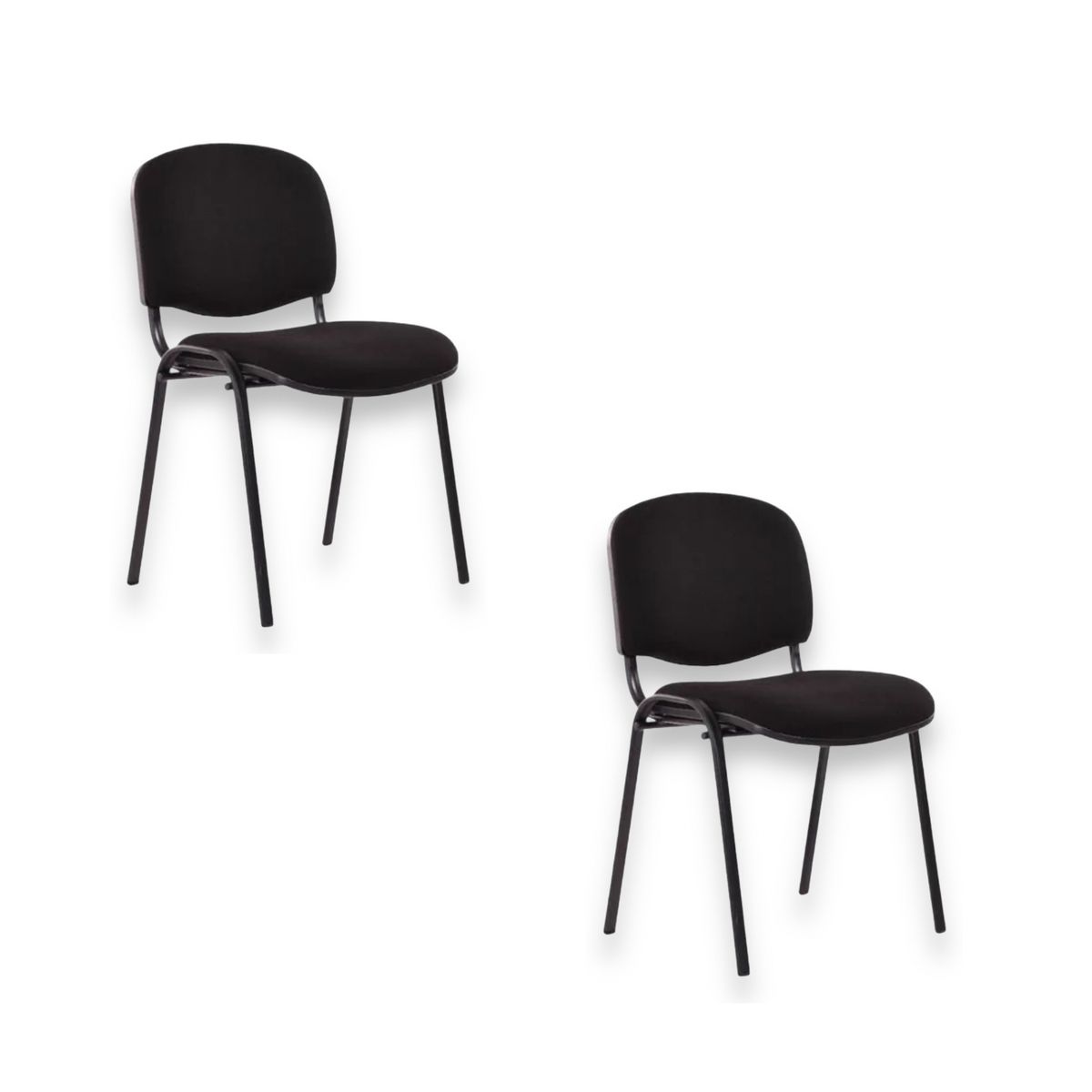 GENERICO - Pack 2 Silla Sala De Espera Silla De Oficina Para Visitas