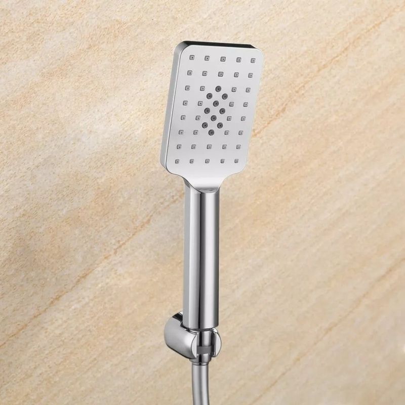 GENERICO - Mango De Ducha Plateado Telefono Grifo Ducha Cabezal Ducha