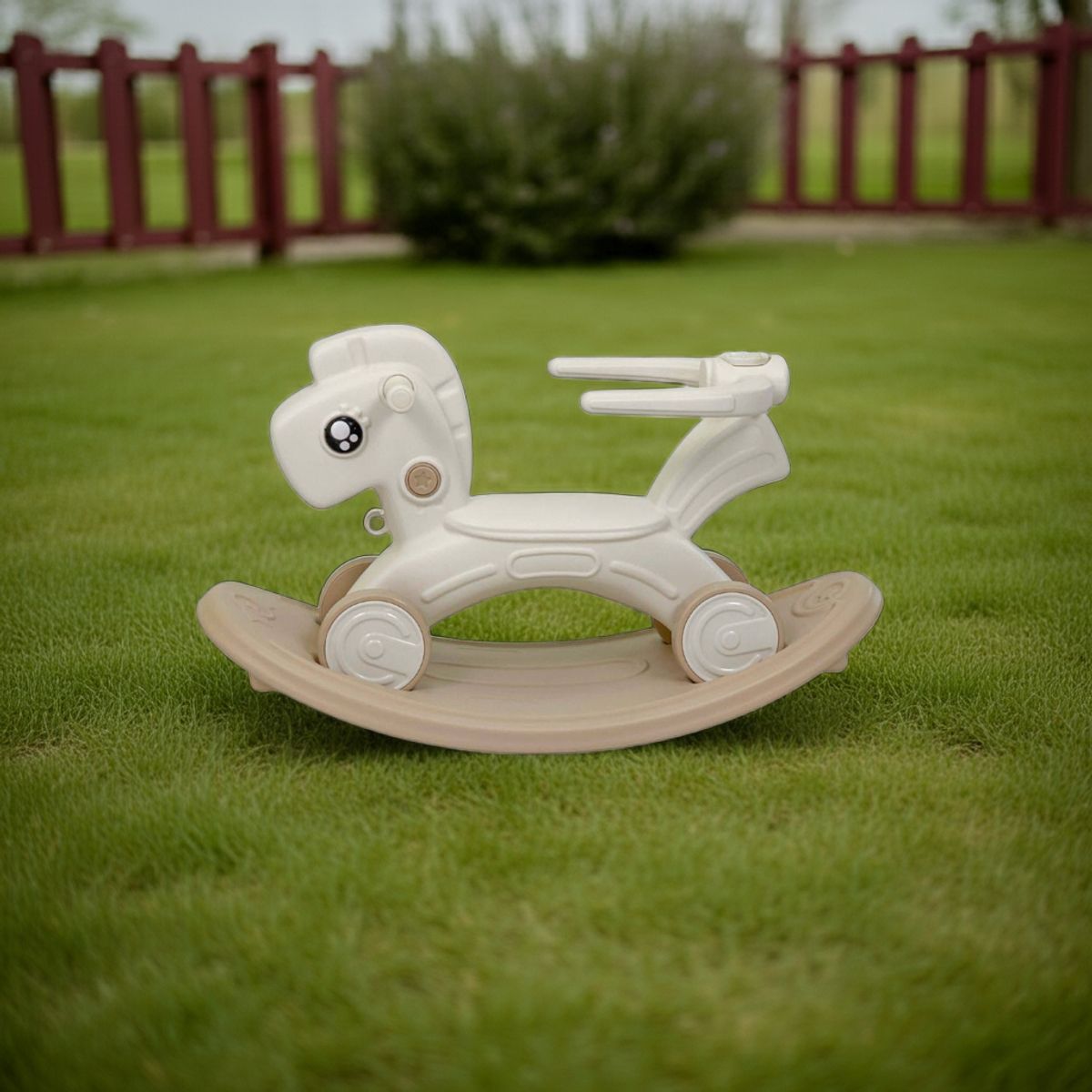 IGPRO - Caballito Balancil Infantil Beige