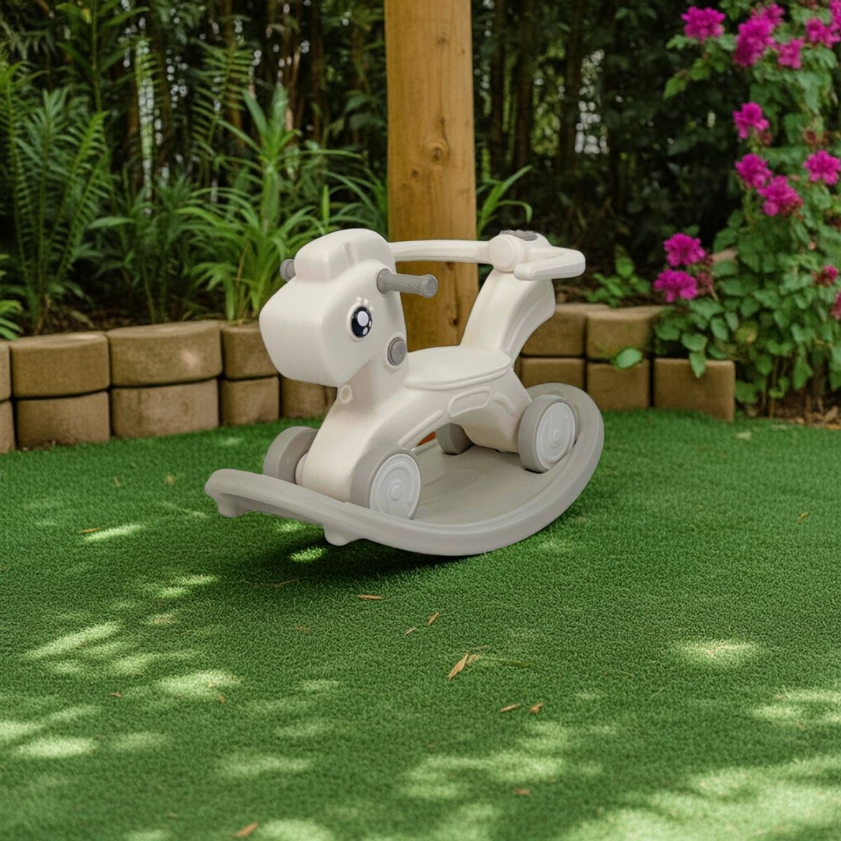 IGPRO - Caballito Balancil Infantil Gris