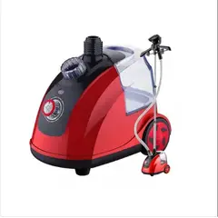 GENERICO - Plancha A Vapor Vertical De 1800w Con Ruedas - Ps Color Rojo