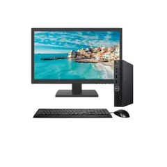 DELL - MONITOR + MINI PC 3060 Micro (i5 8GB RAM 256GB SSD) Reacondicionado Grado A
