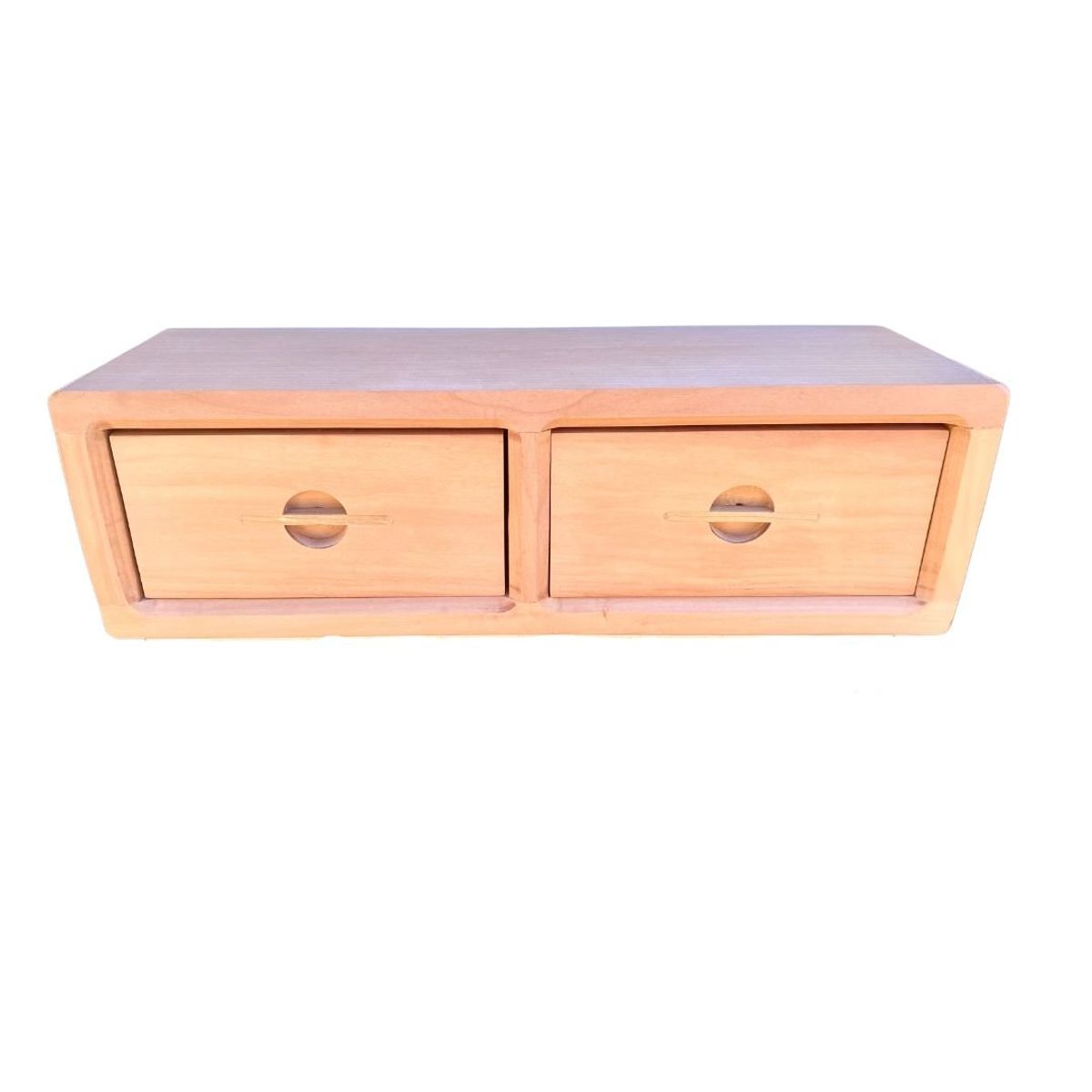 GENERICO - Repisa cajonera flotante hecho a mano en madera nativa de rauli