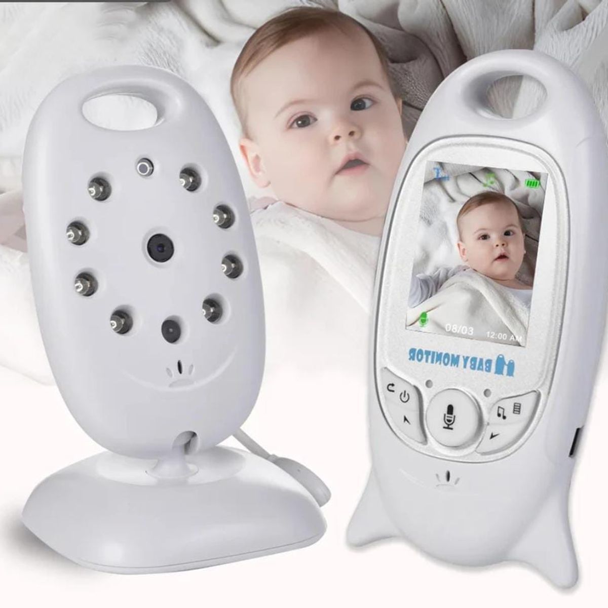 GENERICO - CAMARA MONITOR DE BEBE BIDIRECCIONAL