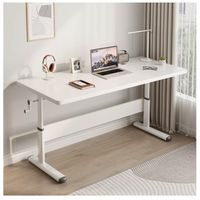 Escritorio Gamer Altura Ajustable manual 140cm X 60-86cm X 60cm…