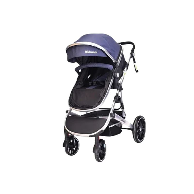 KIDSCOOL - COCHE CUNA LUX 3 EN 1 ( AZUL)
