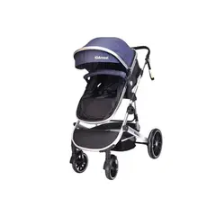 KIDSCOOL - Coche Cuna Lux 3 En 1 ( Azul)