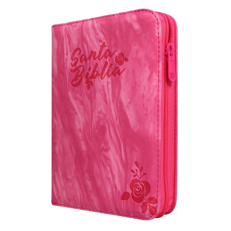 SOCIEDADES BIBLICAS UNIDAS - Biblia RVR compacta concordancia fucsia acualreal con indice