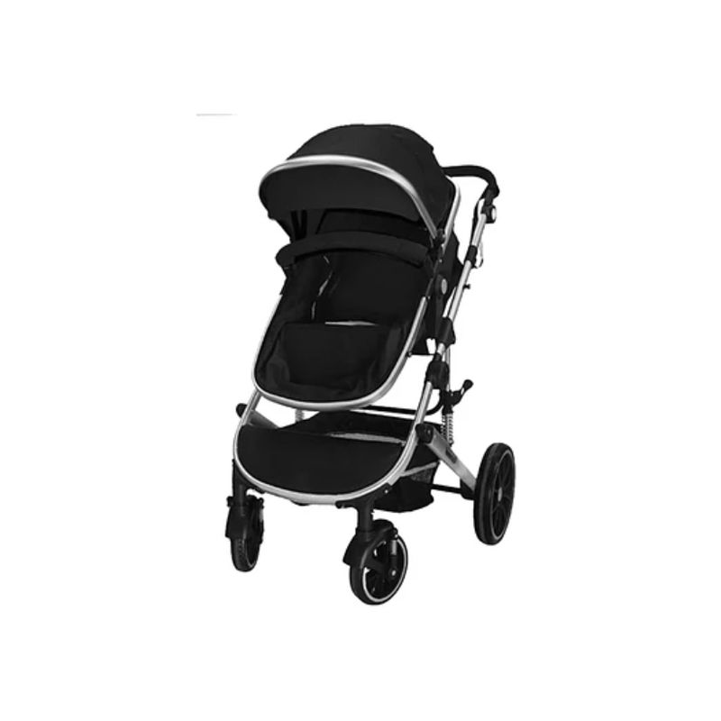 KIDSCOOL - COCHE CUNA LUX 3 EN 1 (NEGRO)